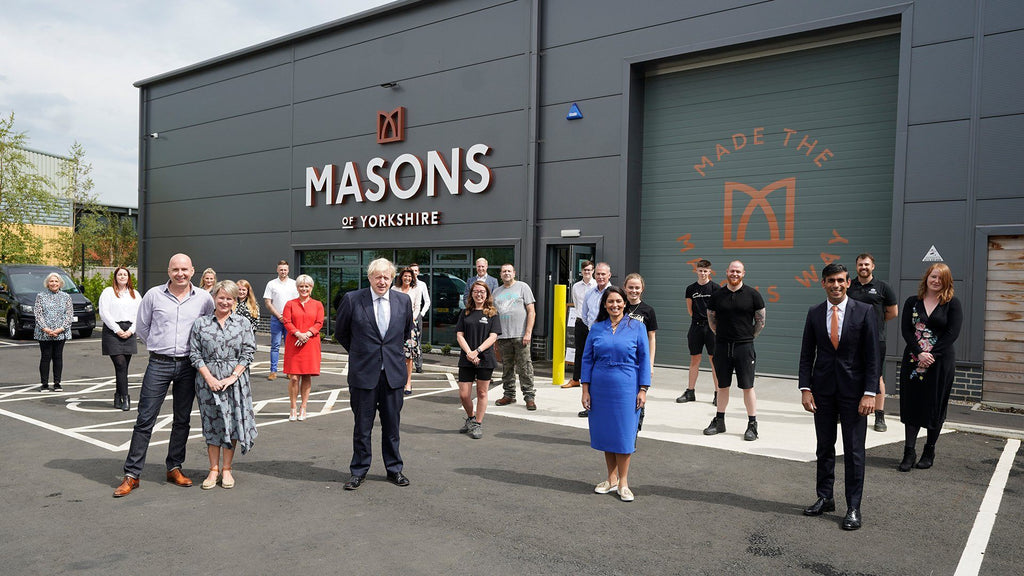 Masons Gin welcomes Prime Minister Boris Johnson