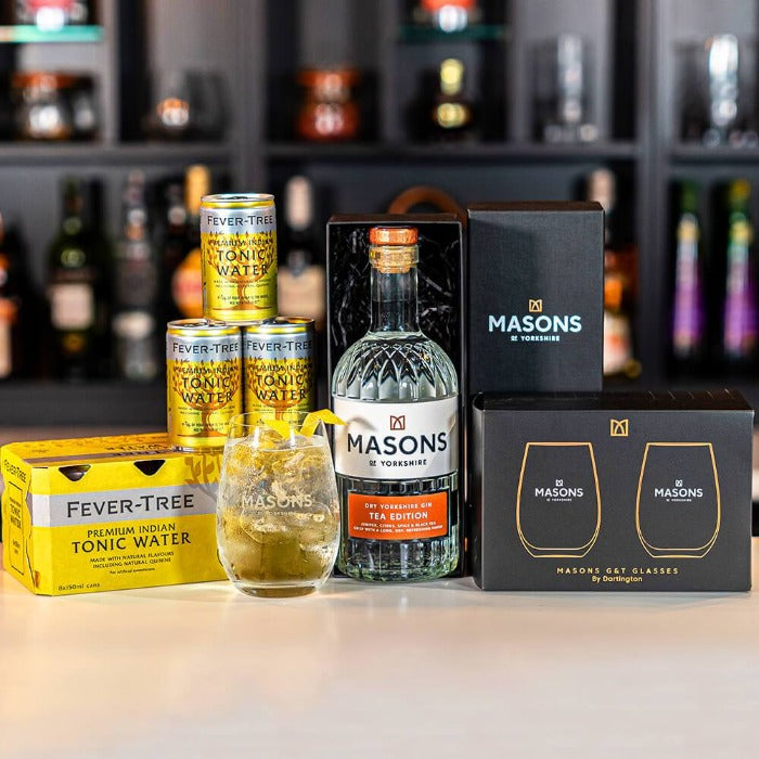 Tea Edition Gin & Tonic Bundle Gin Masons Of Yorkshire 