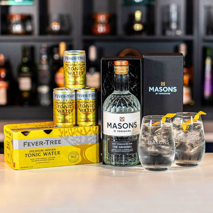 The Original Gin & Tonic Bundle Gin Masons Of Yorkshire 