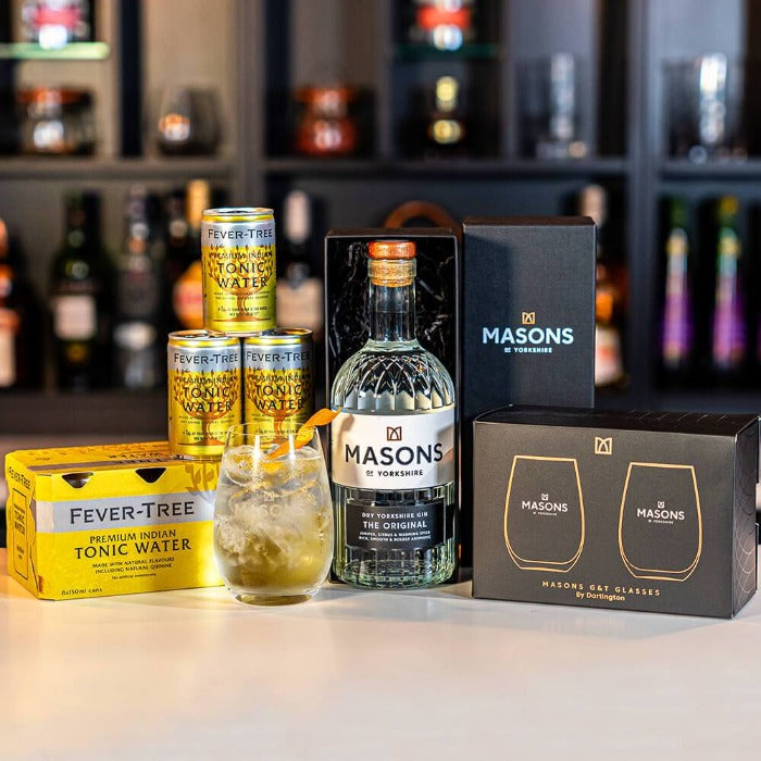 The Original Gin & Tonic Bundle Gin Masons Of Yorkshire 